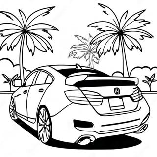 Honda Accord Coloring Page 56051-46598