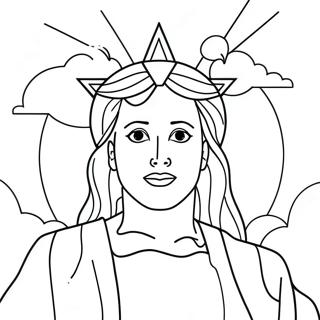 Glory To God Coloring Page 56061-46616