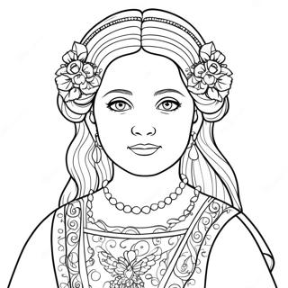 Isabella Coloring Page 56071-46618