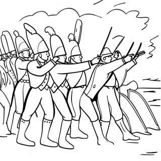 War Of 1812 Historical Battle Coloring Page 56091-46627