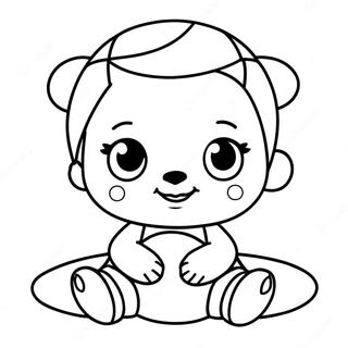 Cute Lol Baby Coloring Page 56111-46656