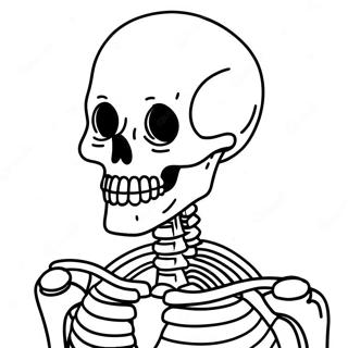 Xray Skeleton Coloring Page 56121-46648