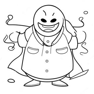 Koro Sensei In Action Coloring Page 56152-46696