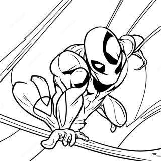 Scarlet Spider Coloring Page 56161-46690