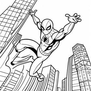 Scarlet Spider Coloring Pages