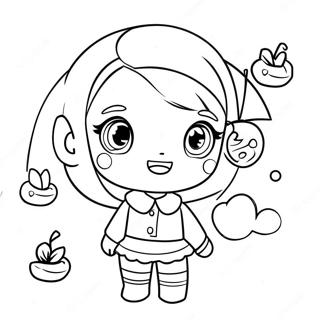 Gacha Life Coloring Page 561-447