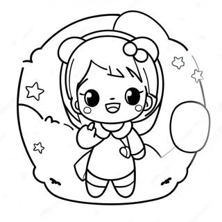 Gacha Life Coloring Page 561-448