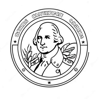 Washington Commanders Logo Coloring Page 56201-46722