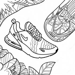 Nike Air Max 270 Coloring Page 56211-46739