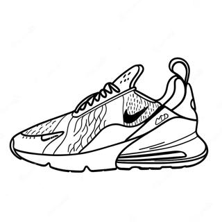 Nike Air Max 270 Coloring Pages