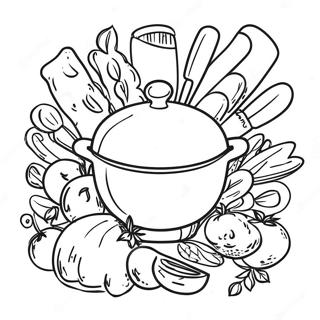 Cooking Coloring Pages