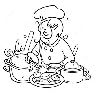 Cooking Coloring Page 56221-46736