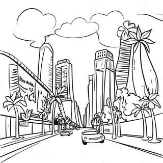 Las Vegas Strip Coloring Page 56241-46754