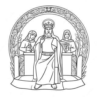 Kingdom Of Heaven Coloring Page 56301-46804