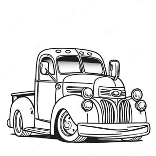 Lowered Truck Coloring Page 56331-46839