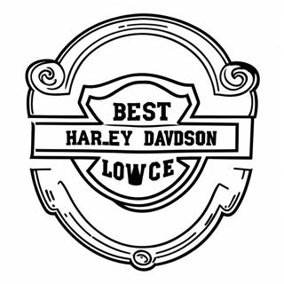 Harley Davidson Coloring Pages