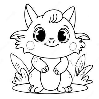 Cute Muto Character Coloring Page 56402-46886