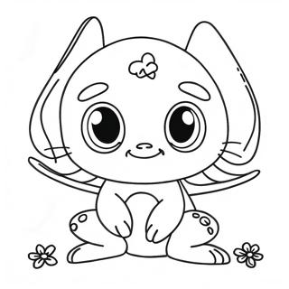 Cute Muto Character Coloring Page 56402-46888