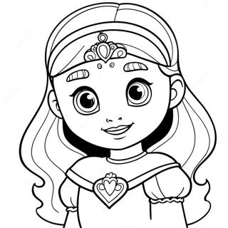 Bravery Of Nella The Princess Knight Coloring Page 56432-46912