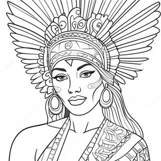 Chicano Art Coloring Page 5643-4506