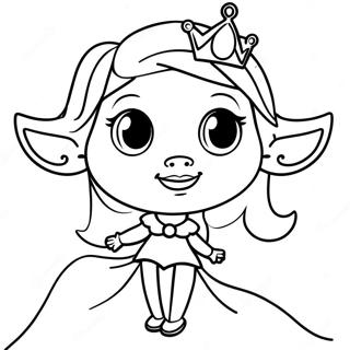 Princess Bean And Elfo Coloring Page 56472-46944