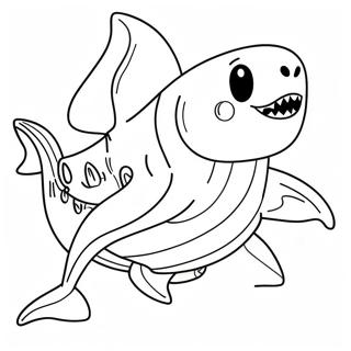 Sharkdog Coloring Page 56481-46948