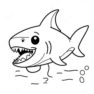 Sharkdog In Action Coloring Page 56482-46955