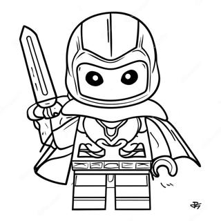 Lloyd Garmadon In Action Coloring Page 56502-46965