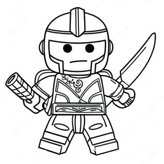 Lloyd Garmadon In Action Coloring Page 56502-46967