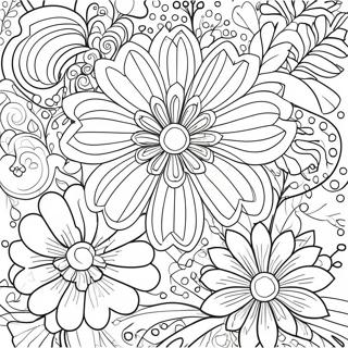 Flower Adult Coloring Page 56511-46976