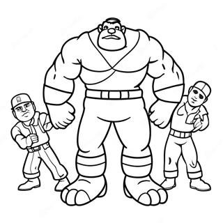 Giants Kid Coloring Page 56521-46979