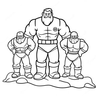 Giants Kid Coloring Page 56521-46980