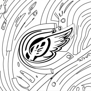 Carolina Hurricanes Logo Coloring Page 56541-46995