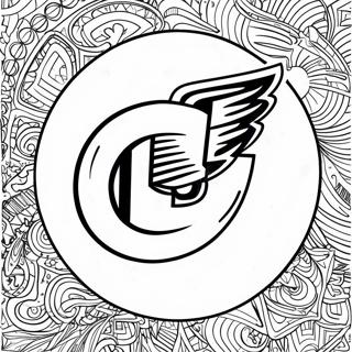 Carolina Hurricanes Logo Coloring Page 56541-46996