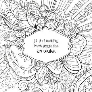 Inspirational Quotes Coloring Page 56562-47006