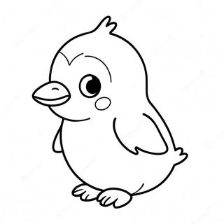 Cute Penguin Baby Coloring Page 56572-47021