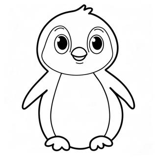 Cute Penguin Baby Coloring Page 56572-47022