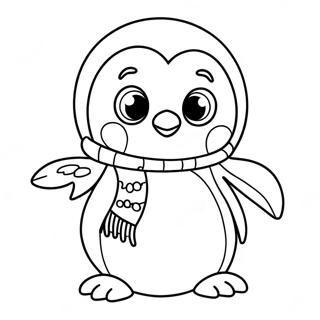 Cute Penguin Baby Coloring Page 56572-47023