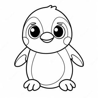 Cute Penguin Baby Coloring Page 56572-47024