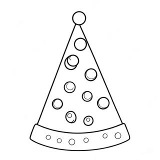 Party Hat Coloring Page 56611-47046