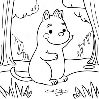 Moomin Coloring Page 56621-47059