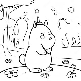 Moomin Coloring Page 56621-47060