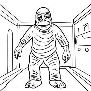 Scp 096 Coloring Page 56631-47106