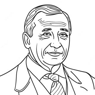 Historic President Coloring Page 56642-47073