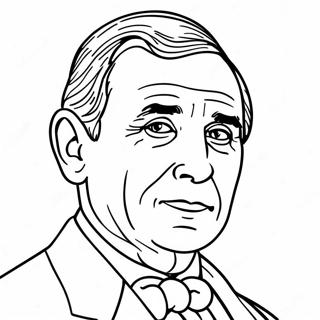 Historic President Coloring Page 56642-47074