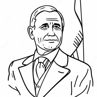 Historic President Coloring Page 56642-47075