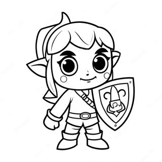 Toon Link Coloring Page 56651-47078