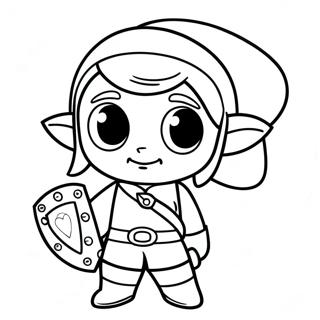 Toon Link Coloring Page 56651-47080