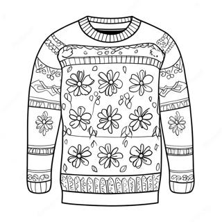 Sweater Coloring Page 56661-47092