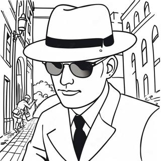 Spy Coloring Page 56681-47102